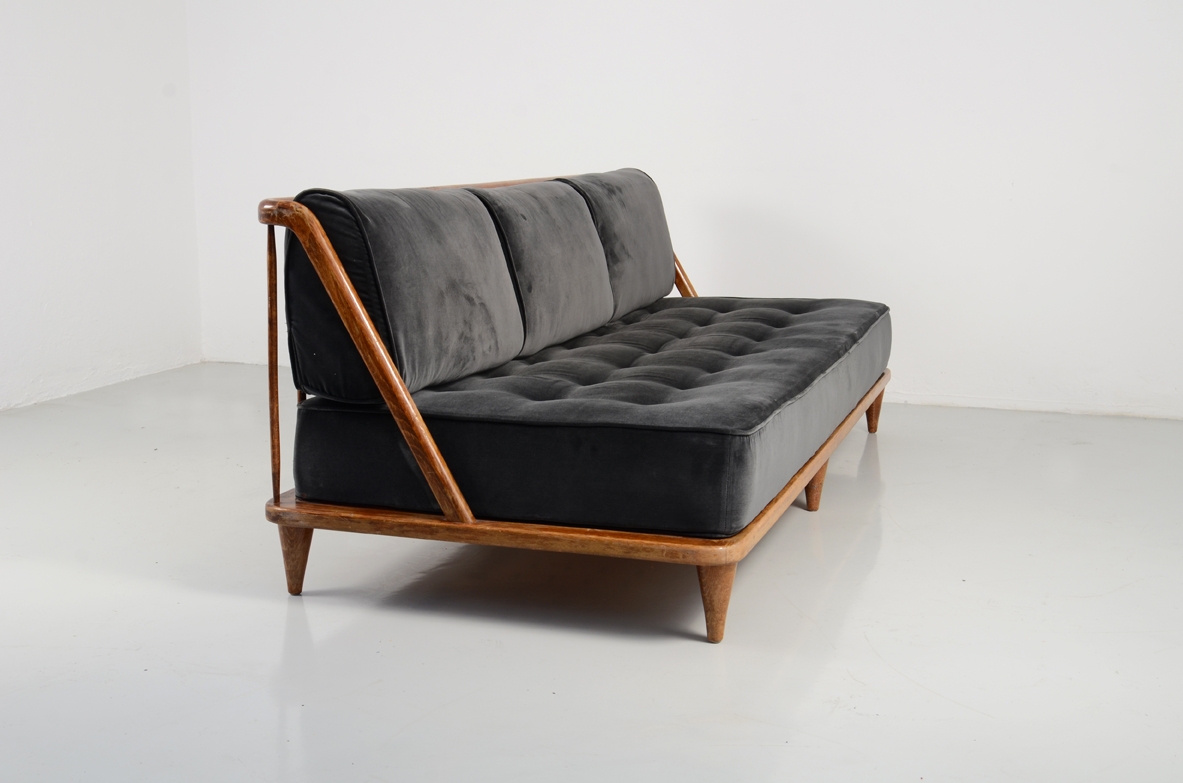 divano letto vintage, mobili modernariato milano, arredi vintage in vendita milano
