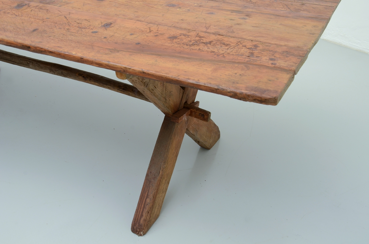 Vintage large dining table shop Milan