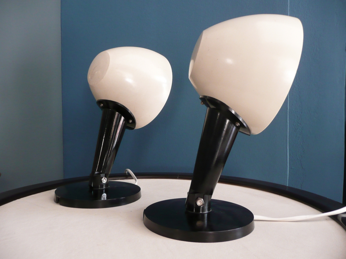 Vintage lighting light lamp restoration shop Milan