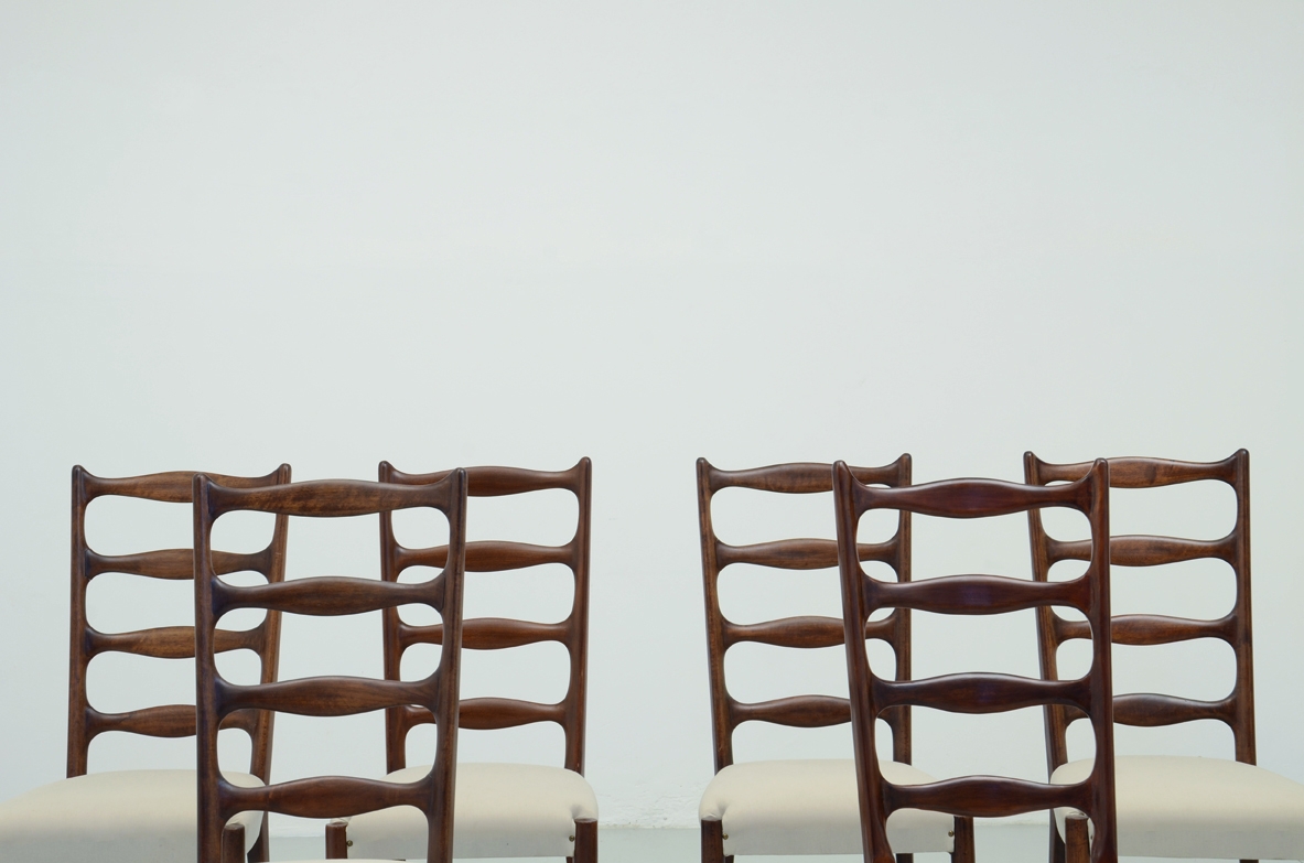 Paolo Buffa mid-century vintage chairs