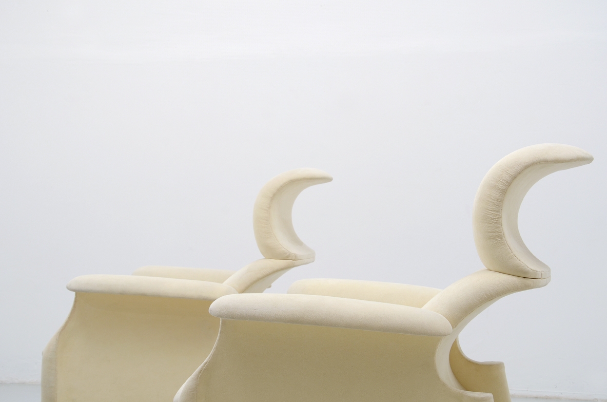 Achille Castiglioni vintage armchairs furniture Milan