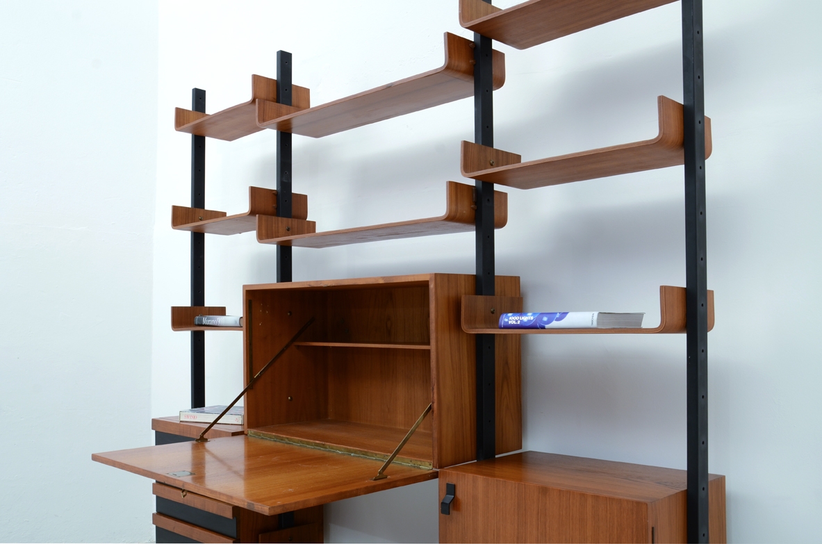 Libreria vintage mobili modernariato Milano