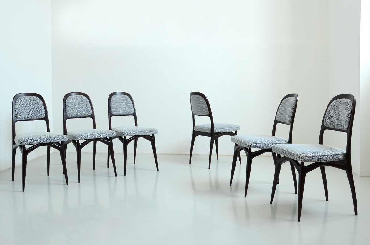 Set of 1950's original vintage chairs