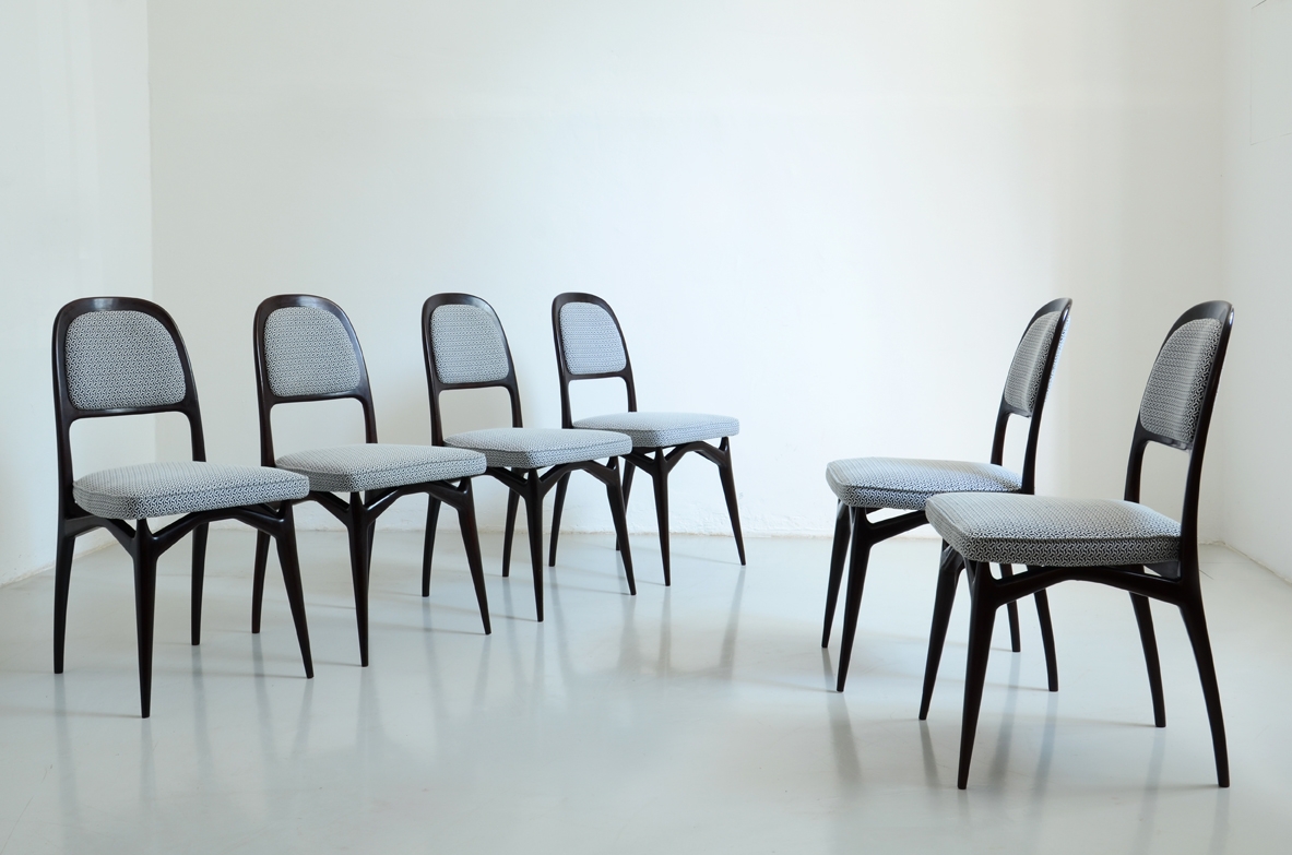 Set of 1950's original vintage chairs