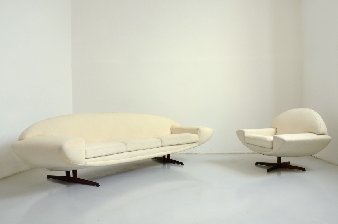Capri sofa and armchair by Johannes Andersen
