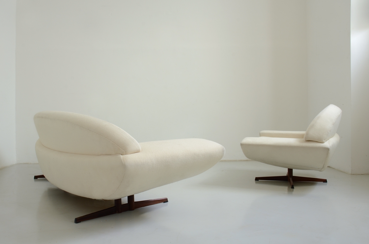 Capri sofa and armchair by Johannes Andersen