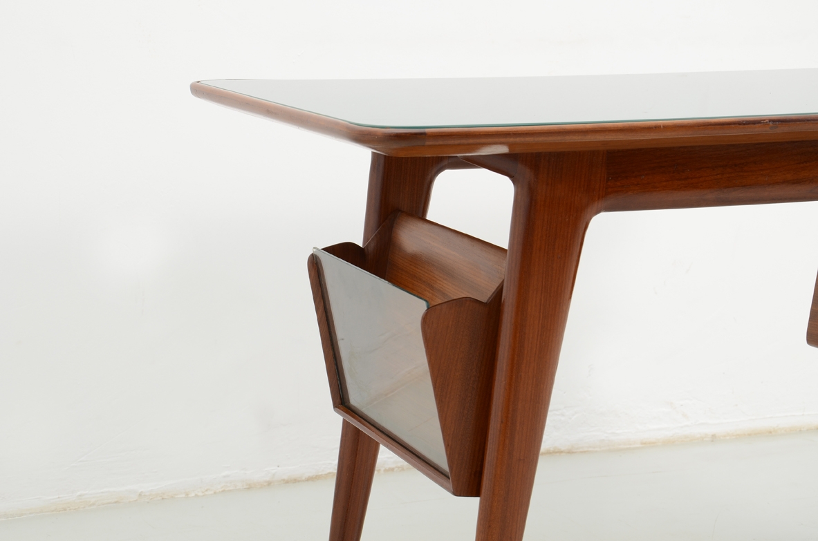 Mid century furniture desk table interior design Milan