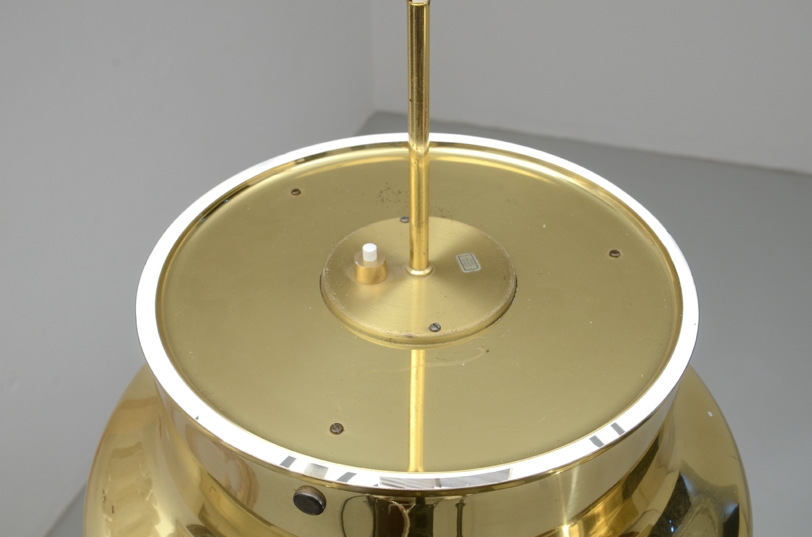 Pair of rare 1970s ceiling lamps by Anders Pehrson for Atelje Lyktan. 1970's