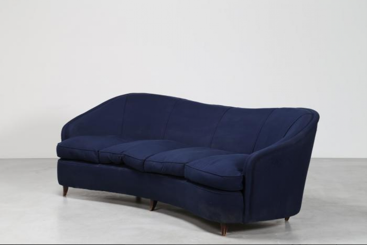 Gio Ponti, coppia di eleganti divani, Casa & Giardino 1935ca.