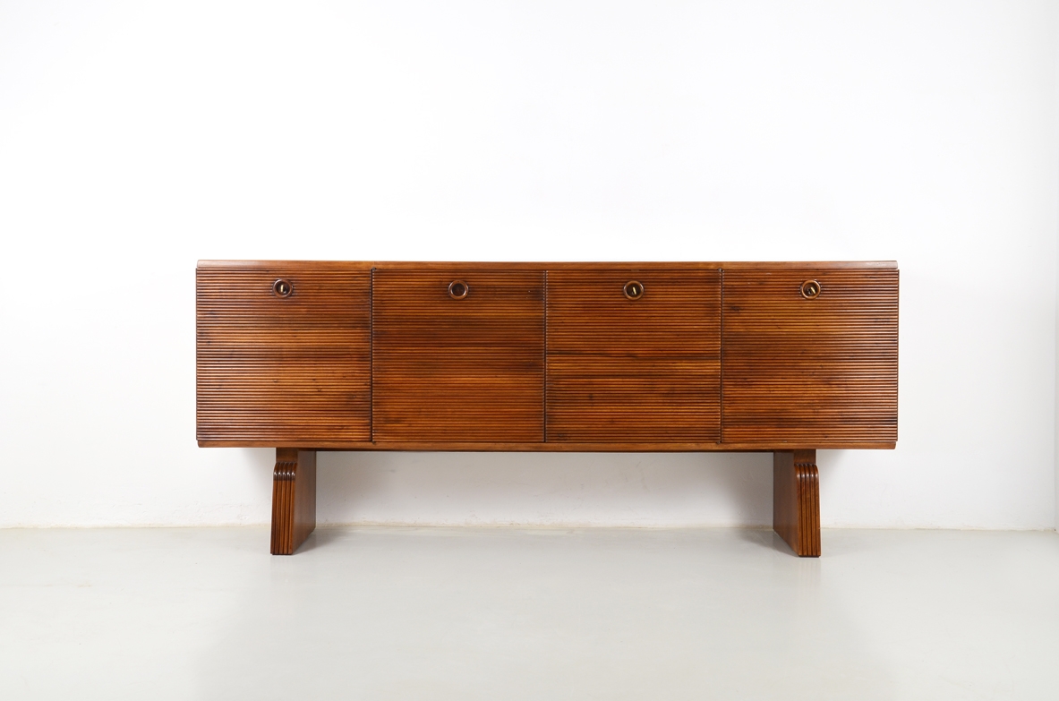 Gio Ponti, elegant sideboard with four doors,1936.