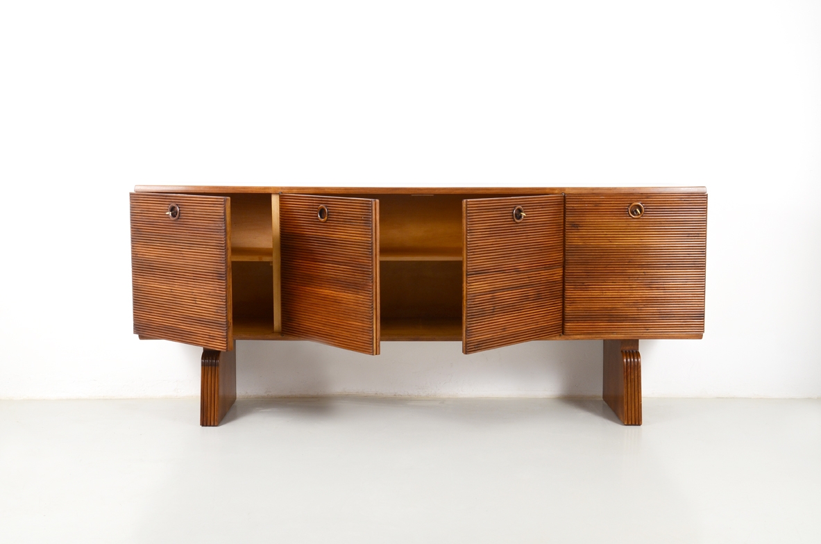 Gio Ponti, elegant sideboard with four doors,1936.