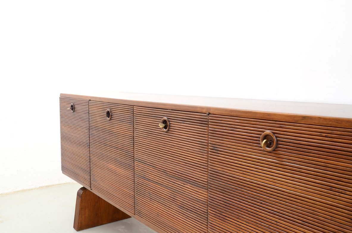 Gio Ponti, elegant sideboard with four doors,1936.