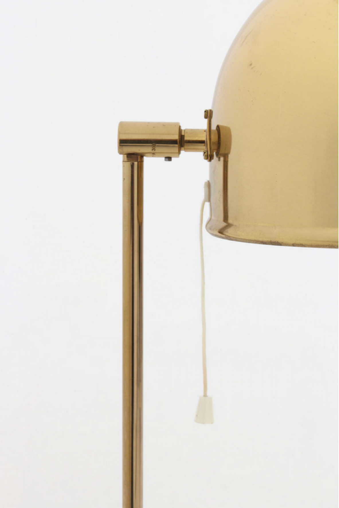 Lampade da lettura in ottone, produzione Bergoms, Svezia 1960ca.