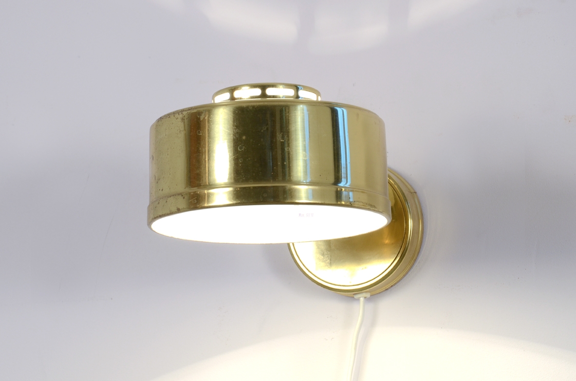 Pair of Swedesh 1960's sconces in brass