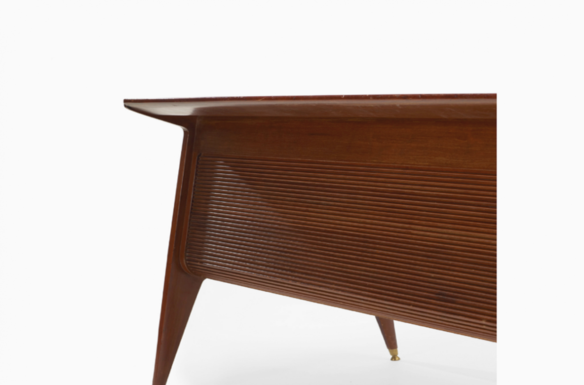 Guglielmo Ulrich, splendid 1950's desk manufactured by Arredamenti Casa