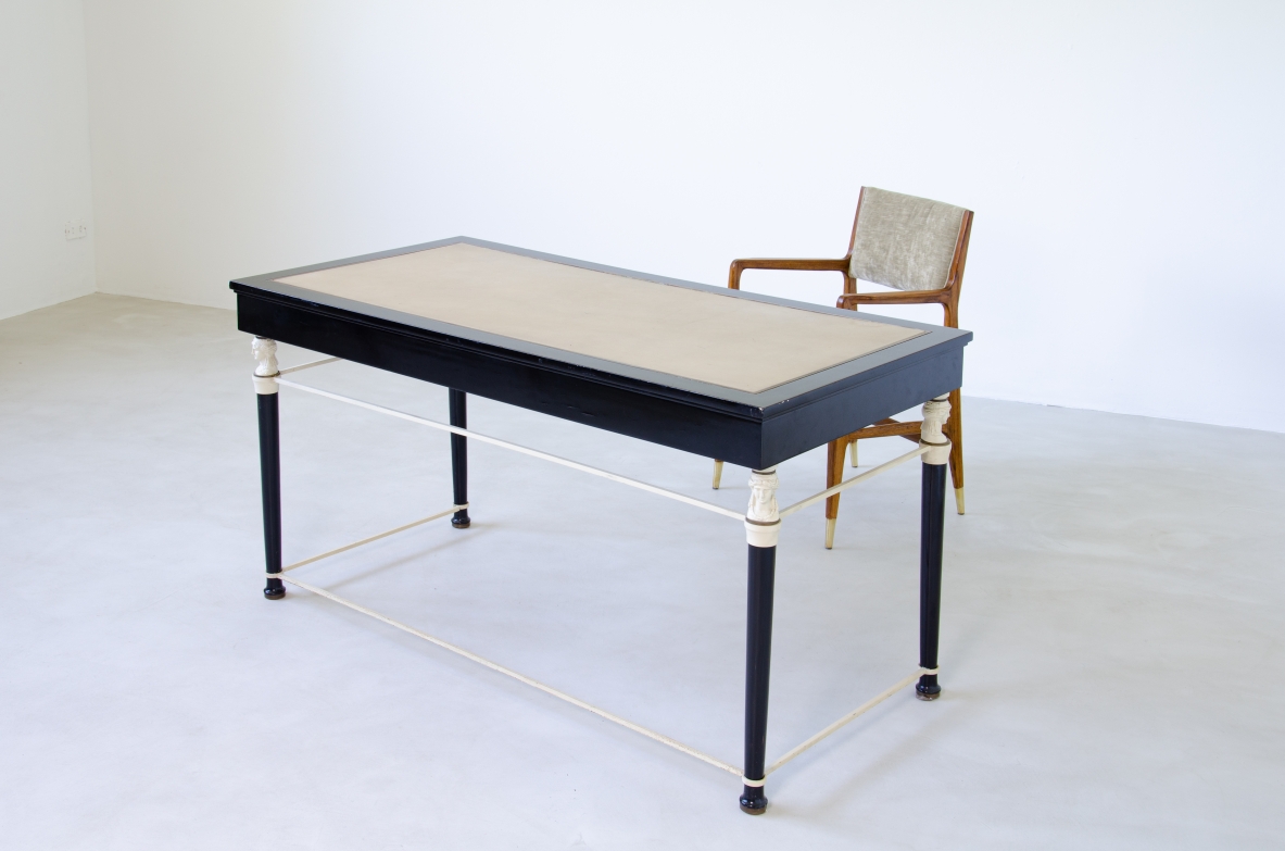 Stèphan Boudin, Maison Jansen, important desk 1960s