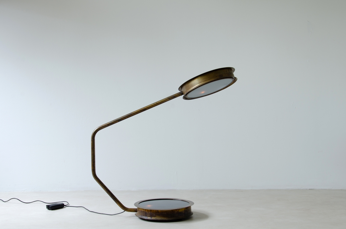 Vincenzo De Cotiis. Floor lamp mod. After Glow T. Prototype, Italy, 1998