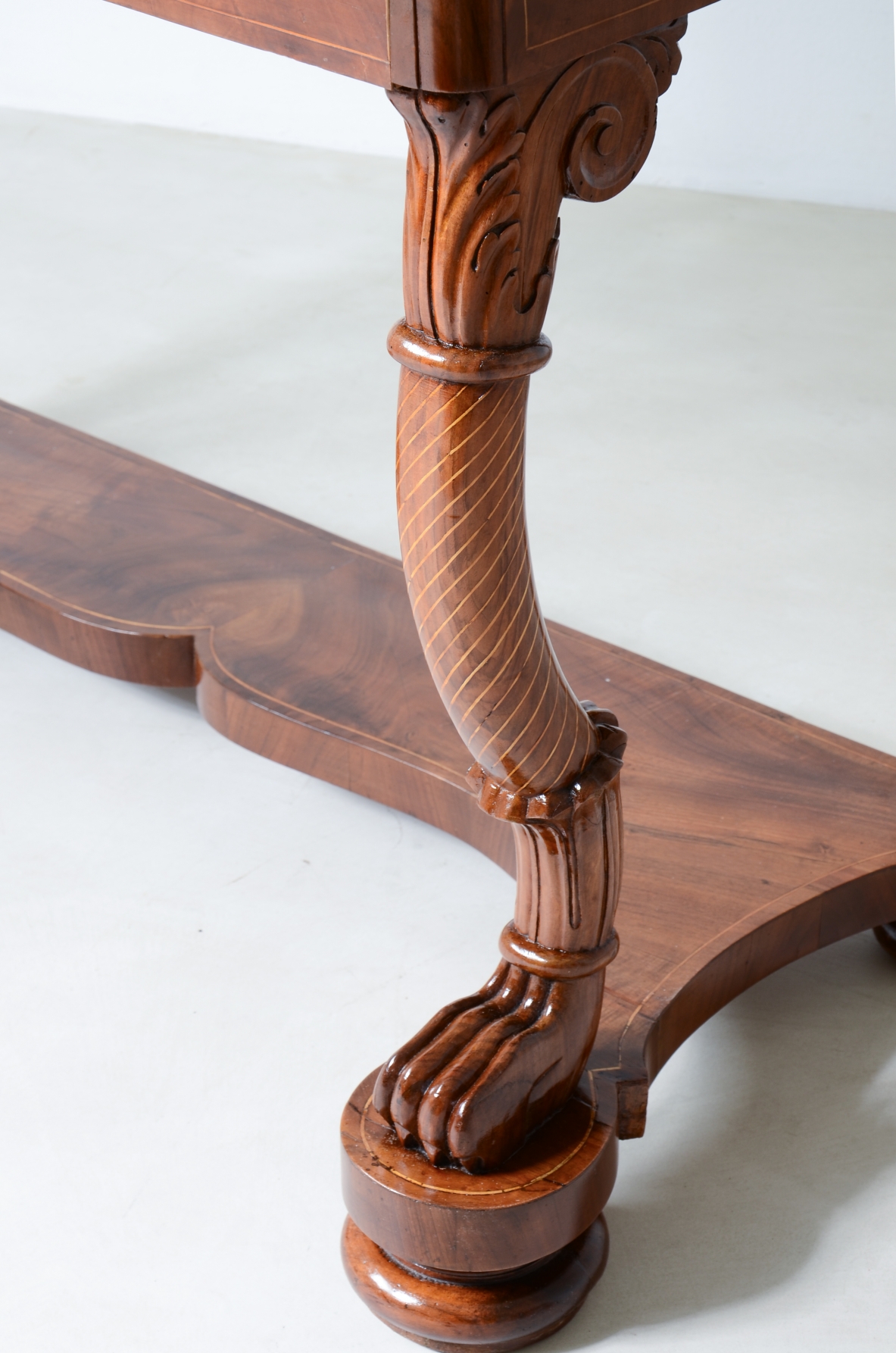 Rare pair of Charles X console tables 1830