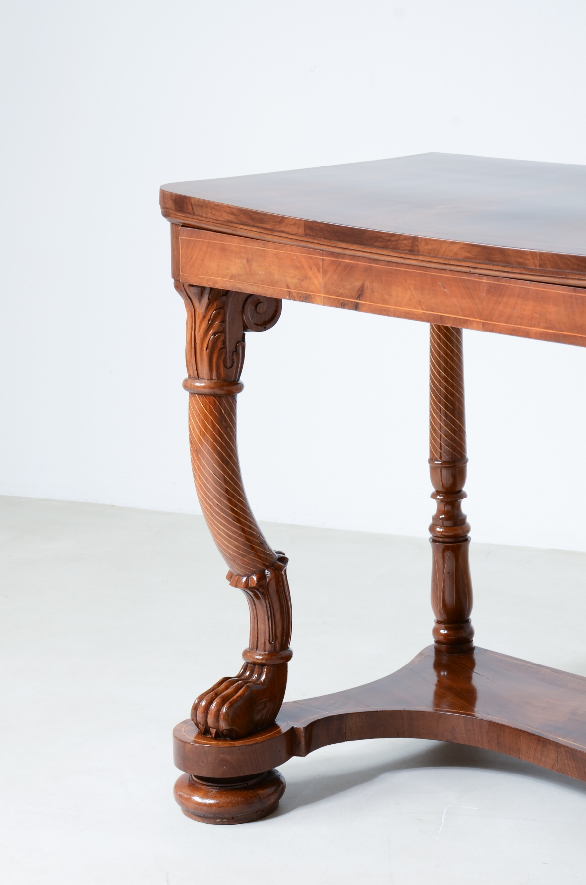 Rare pair of Charles X console tables 1830