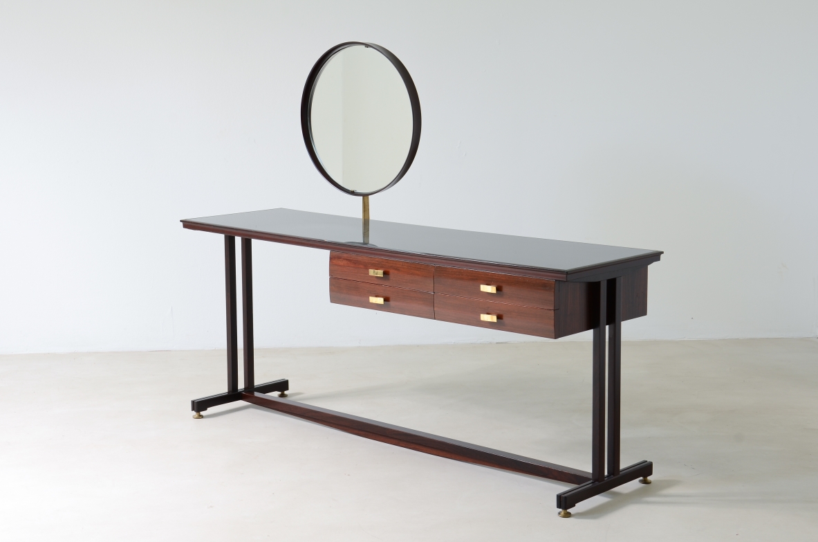 Silvio Cavatorta, very refined 1960's console table