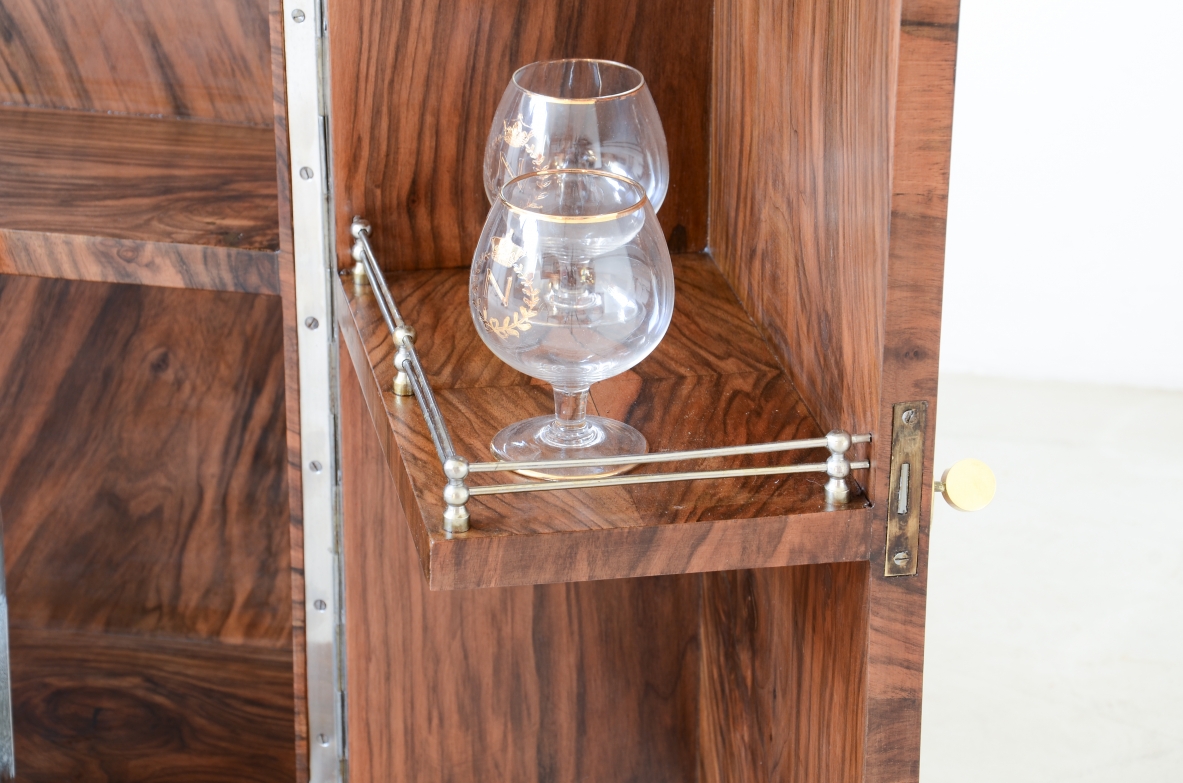 Ico Parisi walnut bar cabinet 1940s