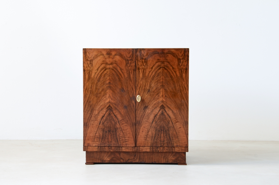 Ico Parisi walnut bar cabinet 1940s