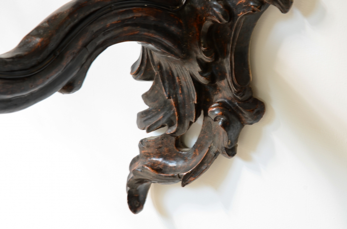 splendid Venetian palace torch holders, Rococco 1730-1750.