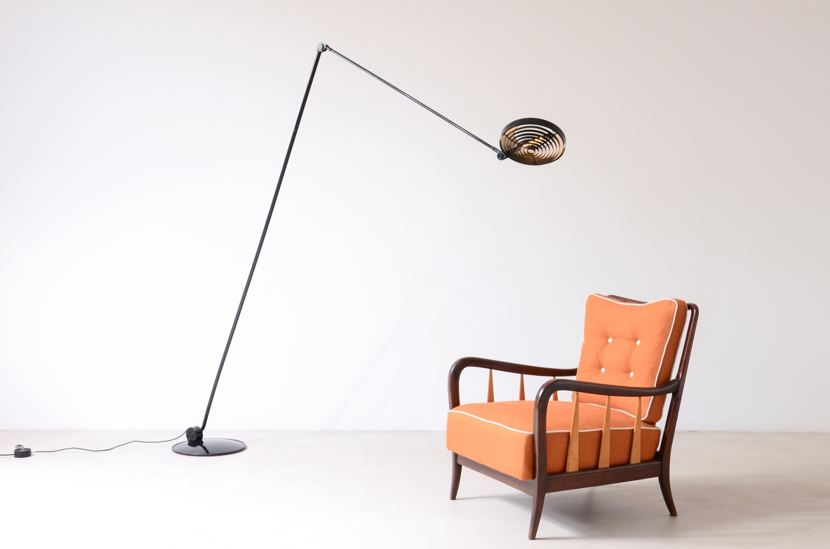 Tommaso Cimmini, Double-joint reading lamp with adjustable reflector.