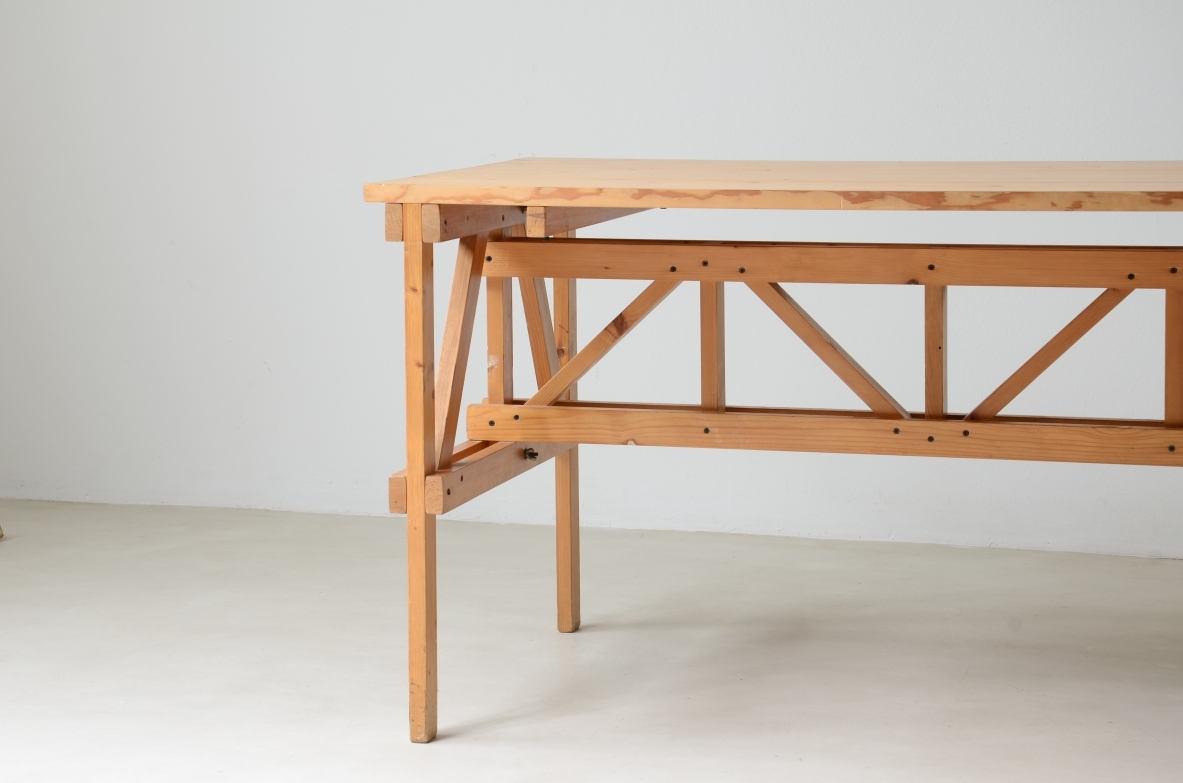 Enzo Mari Table model “Effe”  Manufactured by Simon in 1974.