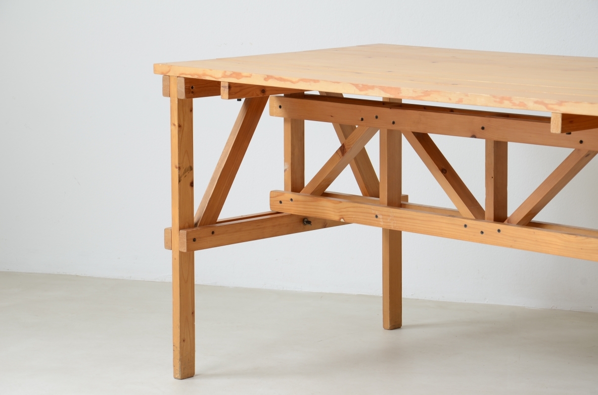 Enzo Mari Table model “Effe”  Manufactured by Simon in 1974.