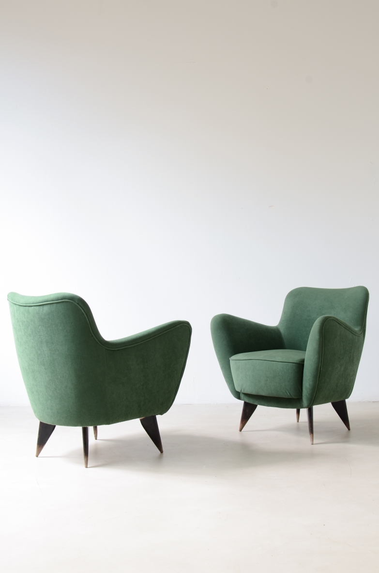 Gio Ponti Poltrone vintage anni 50