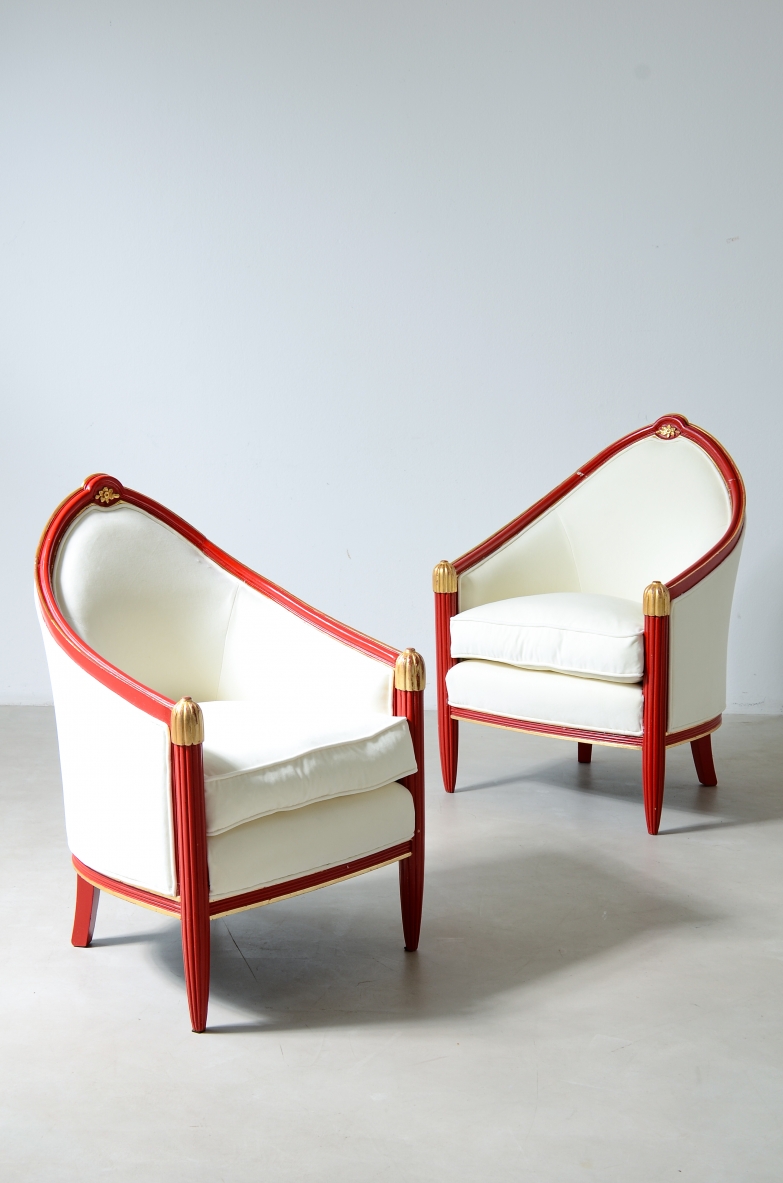 Poltroncine vintage art deco