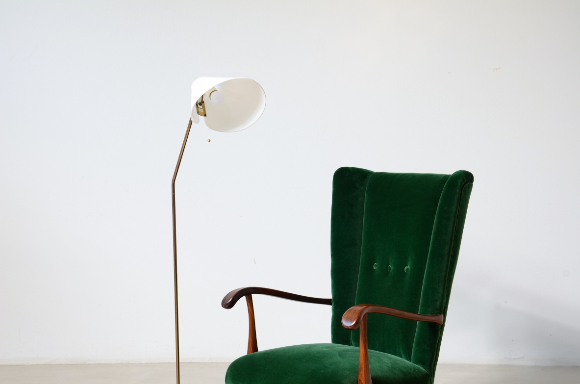 Rara lampada da lettura modello G-191. Manifattura Bergboms, Svezia, 1960ca.