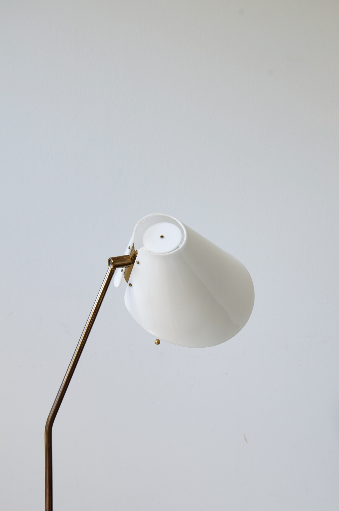 Rara lampada da lettura modello G-191. Manifattura Bergboms, Svezia, 1960ca.