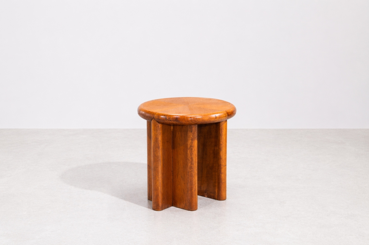 Vittorio Valabrega Tavolino in legno biondo. Torino, 1940ca.