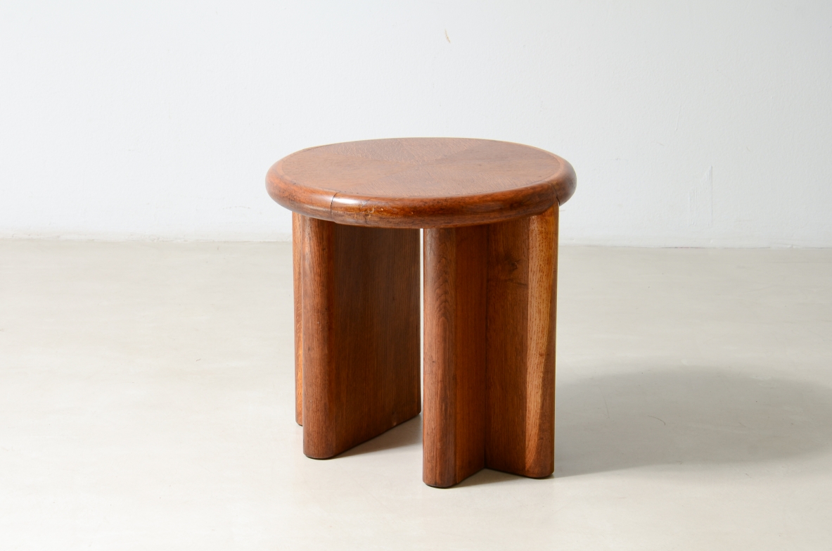 Vittorio Valabrega Tavolino in legno biondo. Torino, 1940ca.