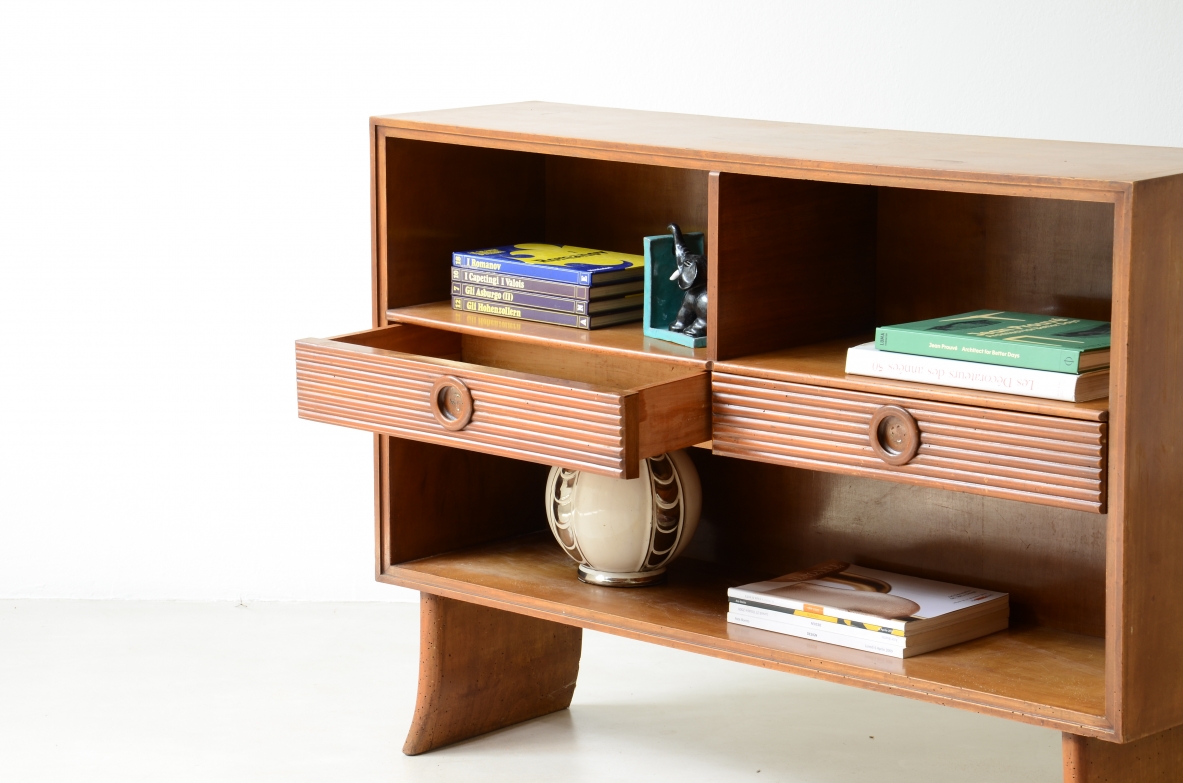 Paolo Buffa Light wood cabinet with two 