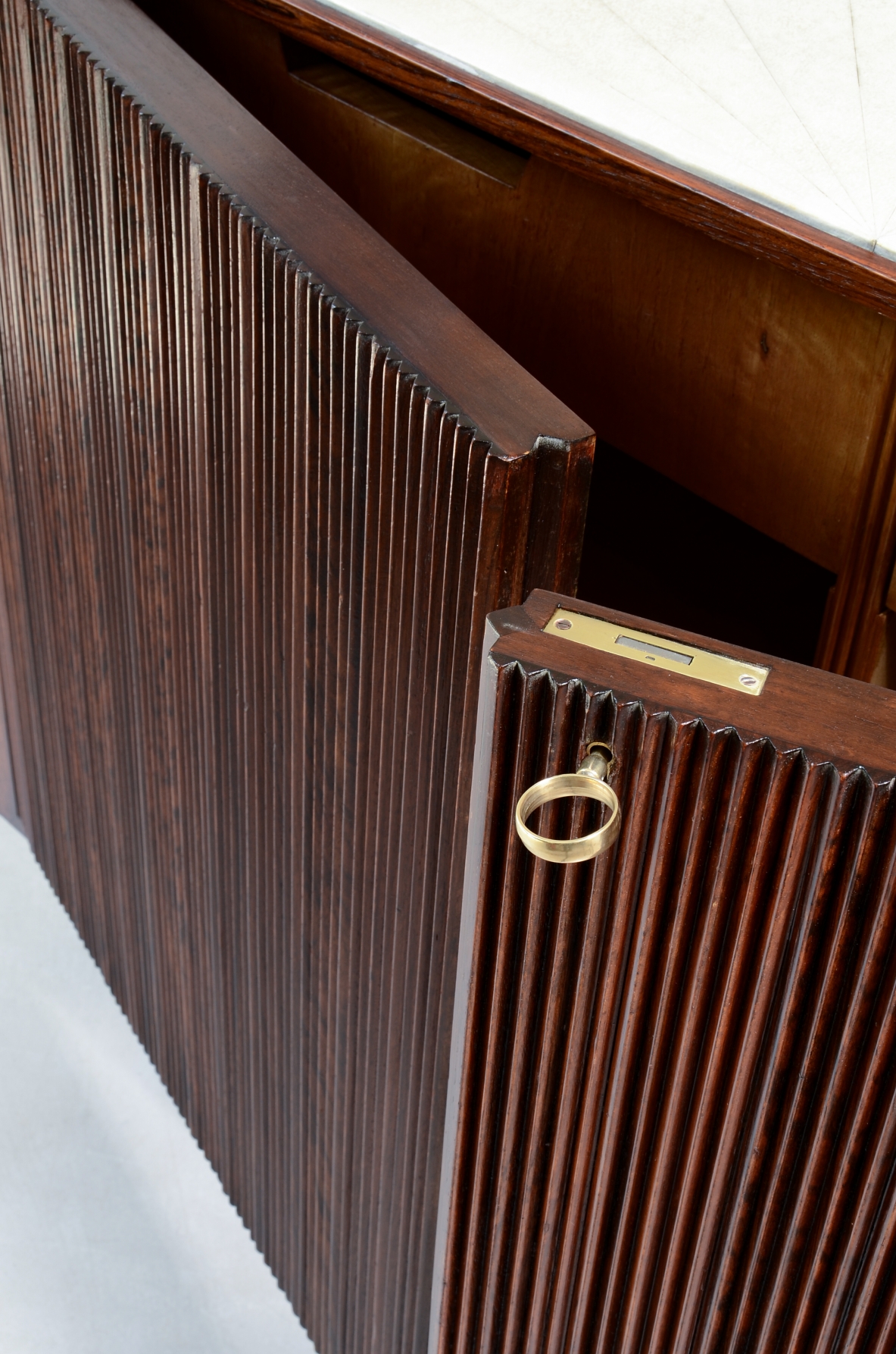 Elegant two-door cabinet in 