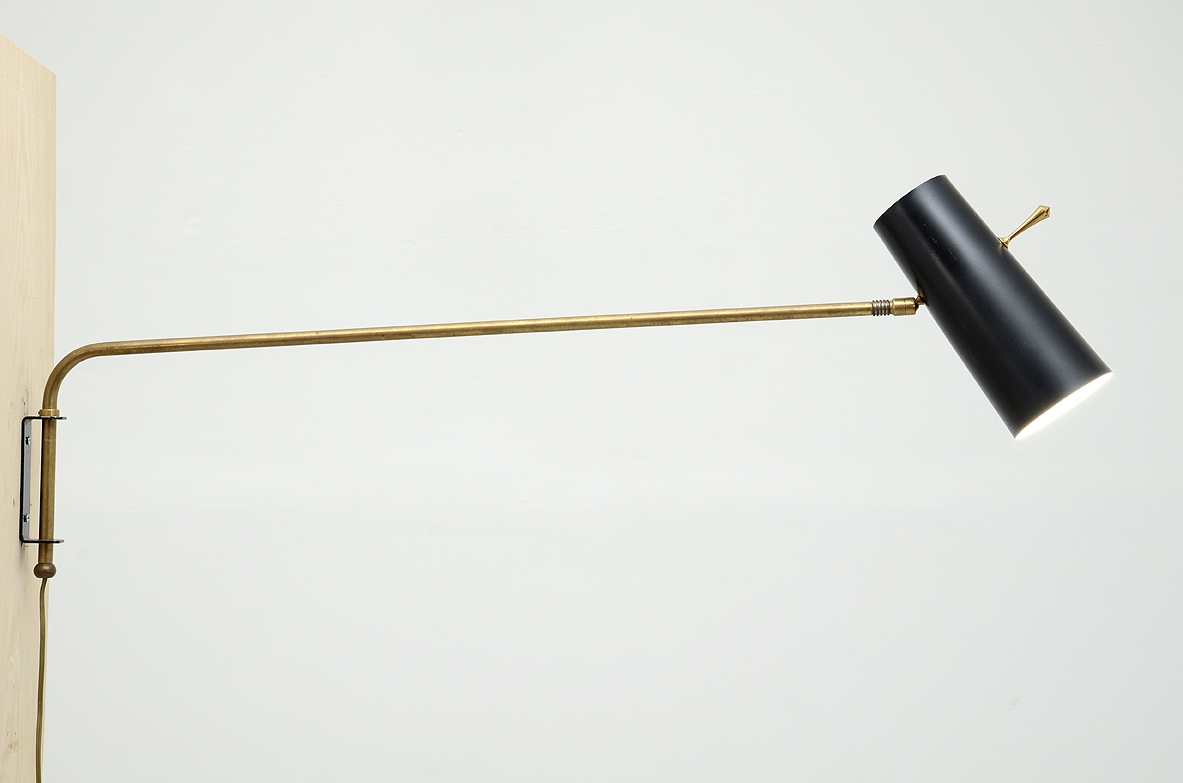 1950's Wall lamp in brass