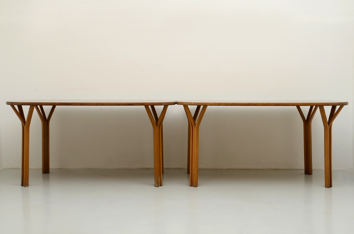 1960's Italian Pair of modern tables