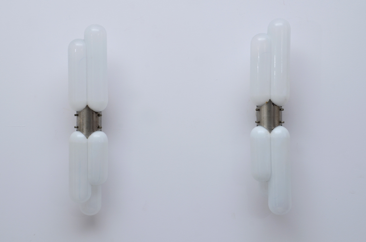 Pair of italian 1960's wall lamps