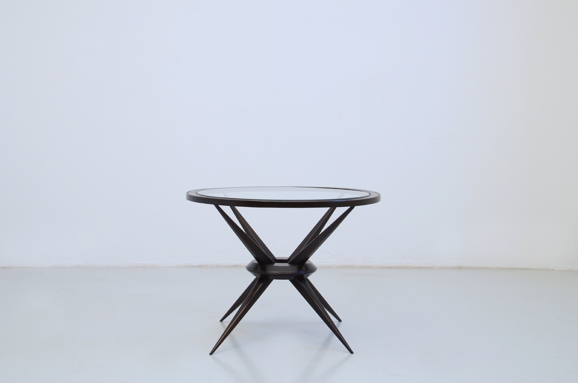 1950's Italian coffee table in wood