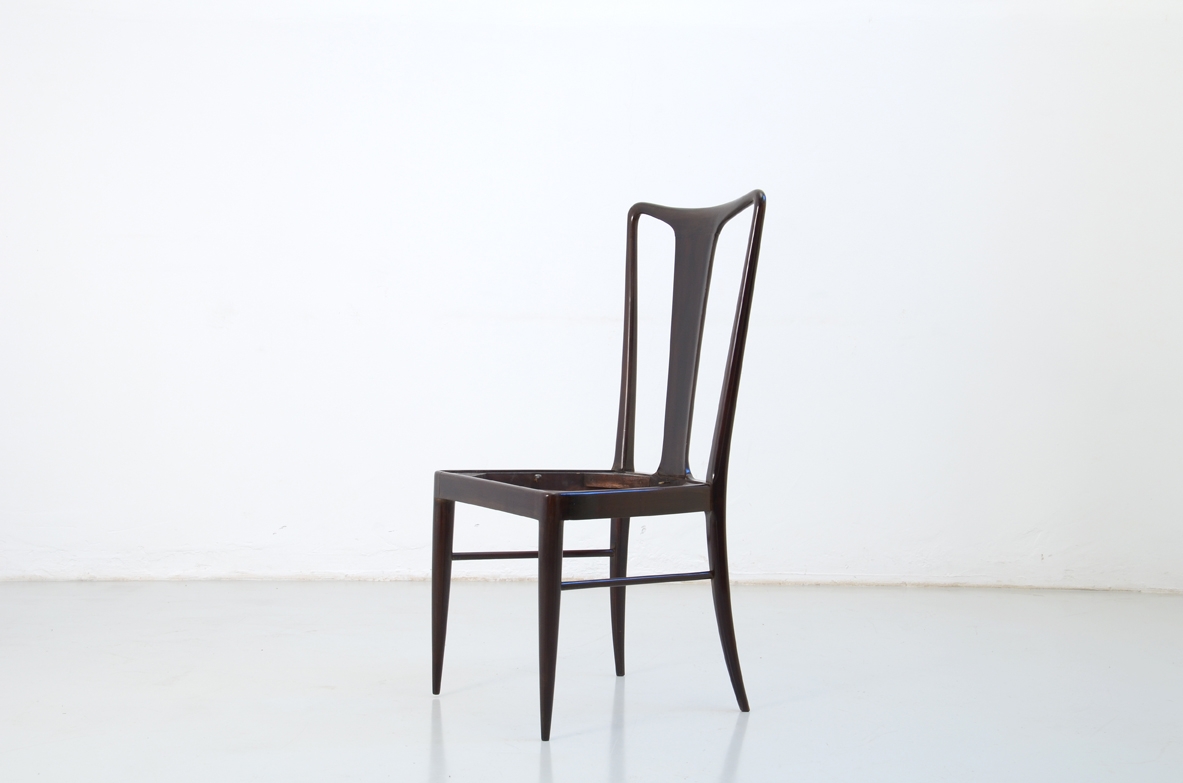 Elegant chairs by Guglielmo Ulrich 1950's.