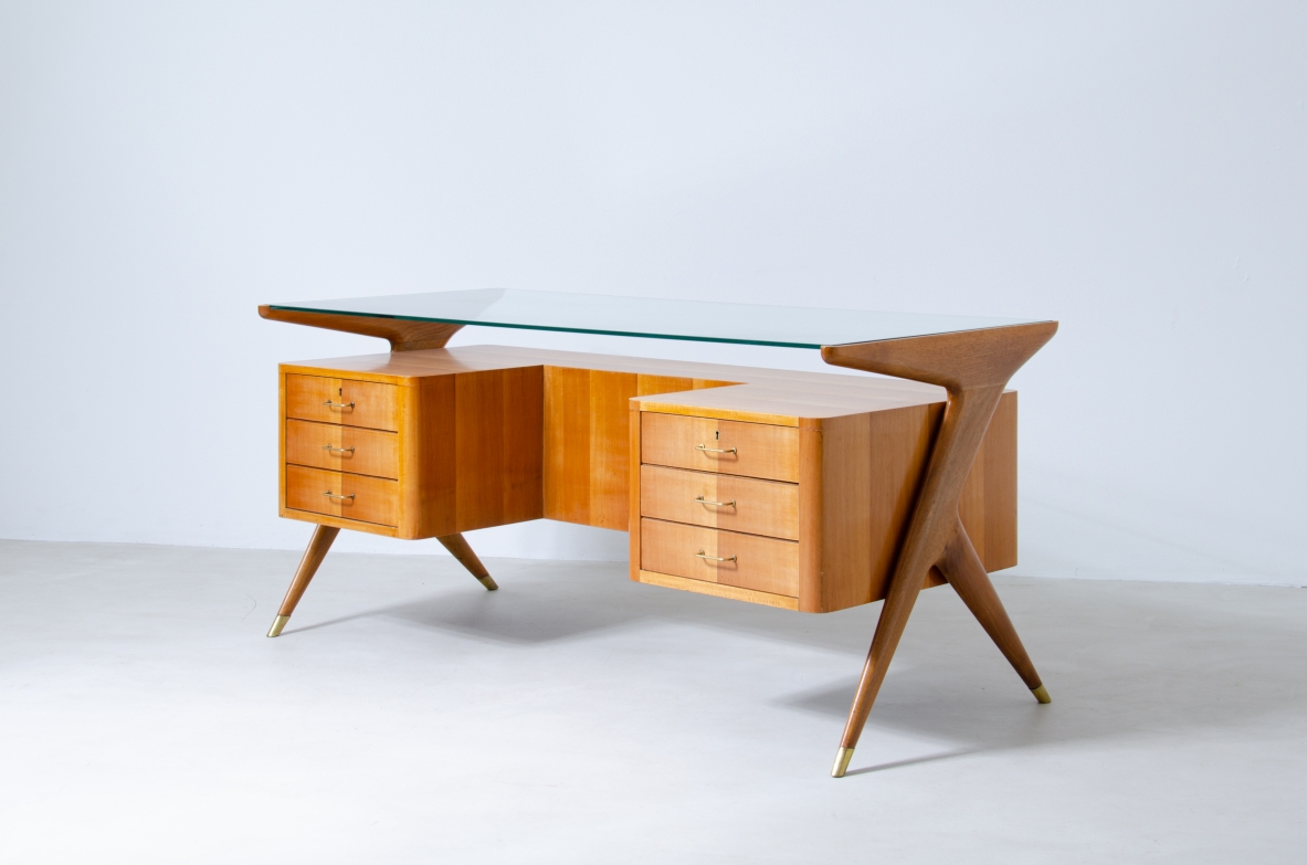Mid century Italian writing table