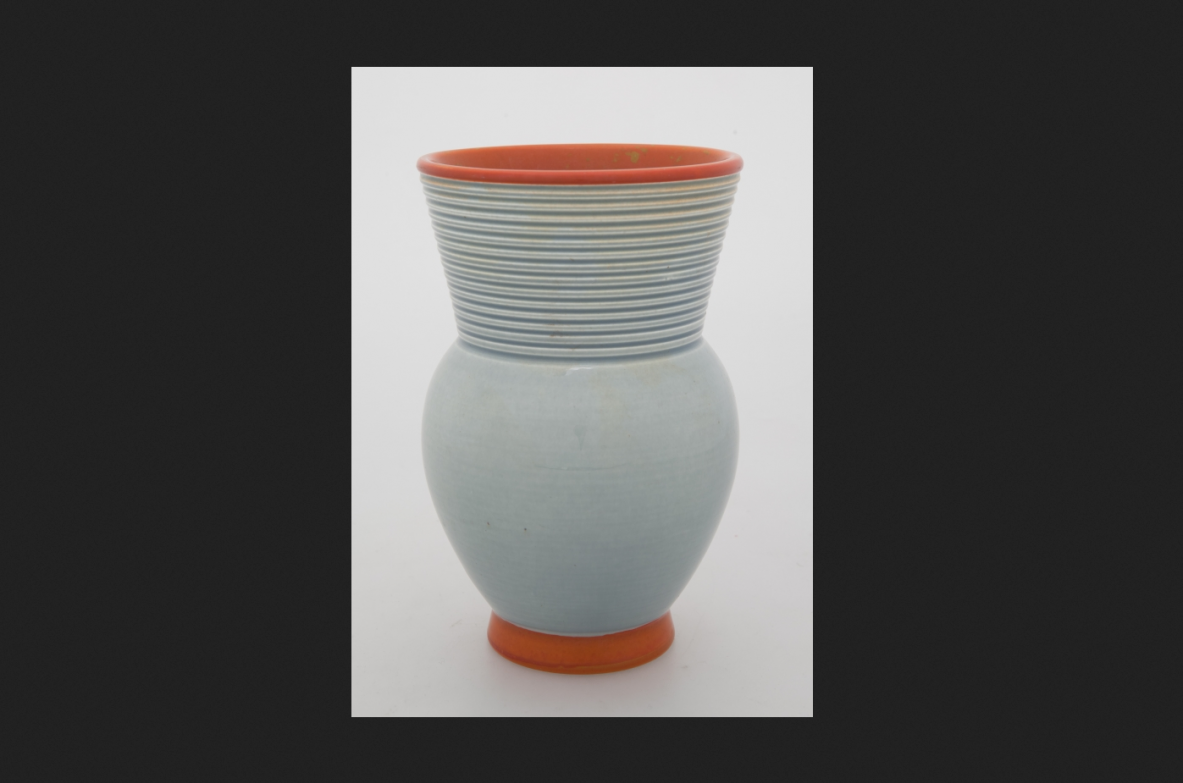 Mid century vase by Richard Ginori San Cristoforo