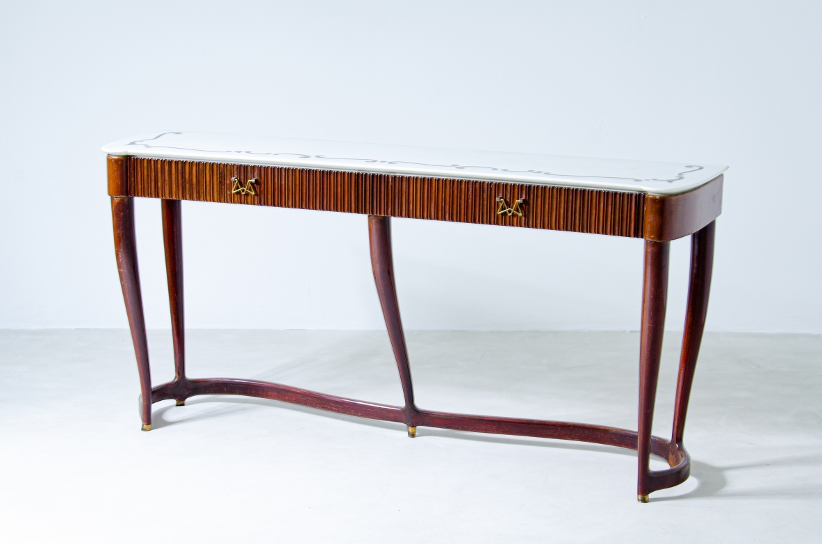 Osvaldo Borsani, console modello 7103, Prod. ABV per Casa Schuela 1949.