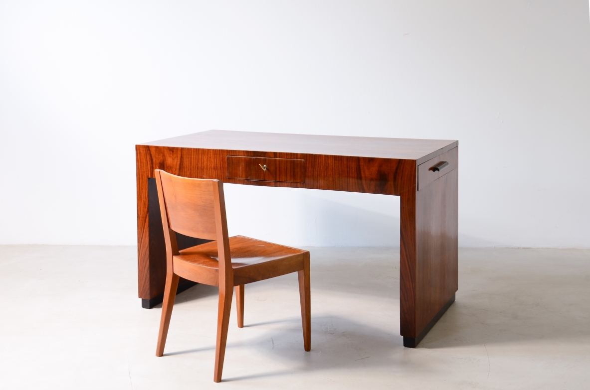 Italian razionalist desk by Giuseppe Pagano